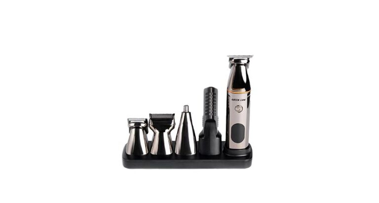 Green Lion 5 In 1 Multi-Function Hair Clipper Set 600mAh- Black