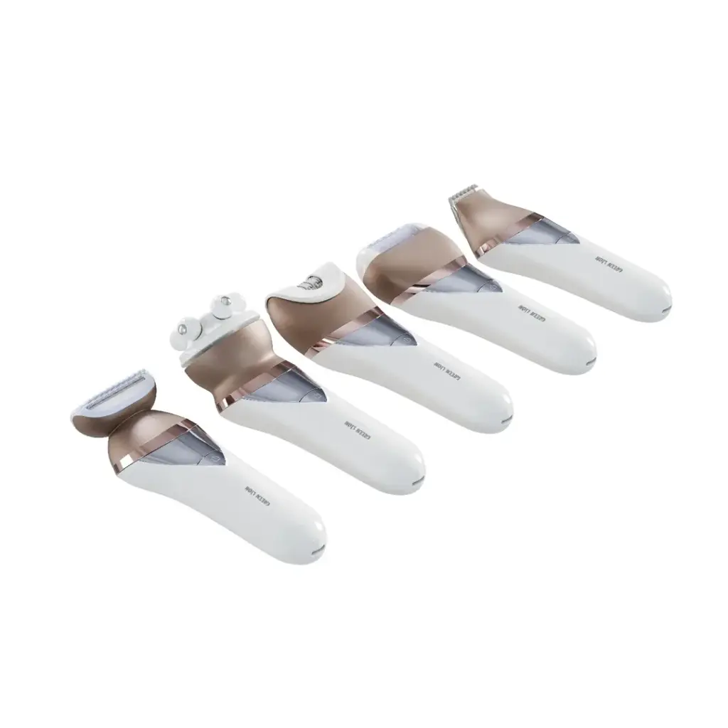 Green Lion 5 in 1 Cordless Epilator Kit