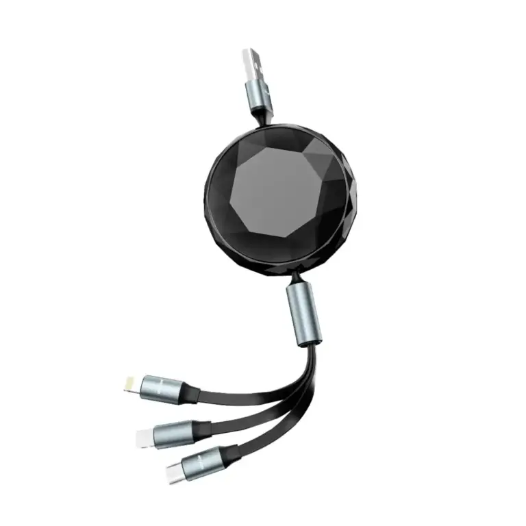 Green Lion 5 in 1 Diamond Retractable Cable