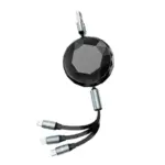 Green Lion 5 in 1 Diamond Retractable Cable