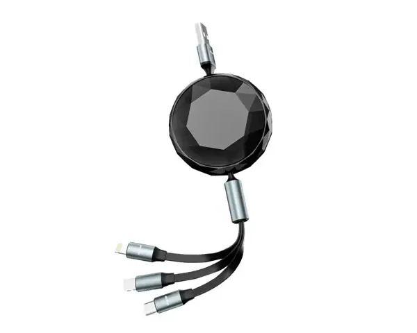 Green Lion 5 in 1 Diamond Retractable Cable