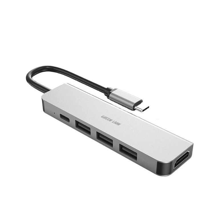 Green Lion 5 in 1 Type-C Adapter 4K