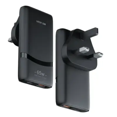 Green Lion 65W Gan Adapter Type-C Ports | UK Plug