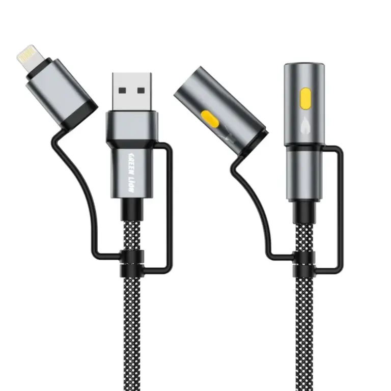 Green Lion 6 in 1 Cable Charging, Led Light, Ignition