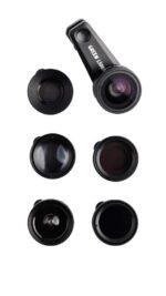 Green Lion 6 in 1 Professional Lens Kit, 25x Macro, 250 Degrees Fisheye