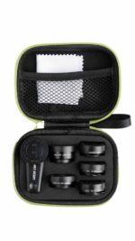 Green Lion 6 in 1 Professional Lens Kit, 25x Macro, 250 Degrees Fisheye
