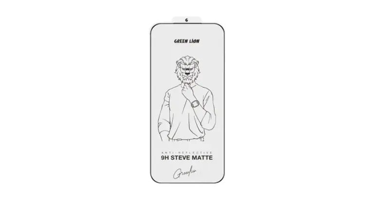 Green Lion 9H Steve Matte AG Glass Protector for iPhone 17 Pro/Pro Max - Clear