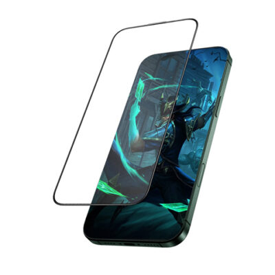 Green Lion 9H Steve Matte Privacy Glass Protector for iPhone 16 Pro/Pro Max - Clear