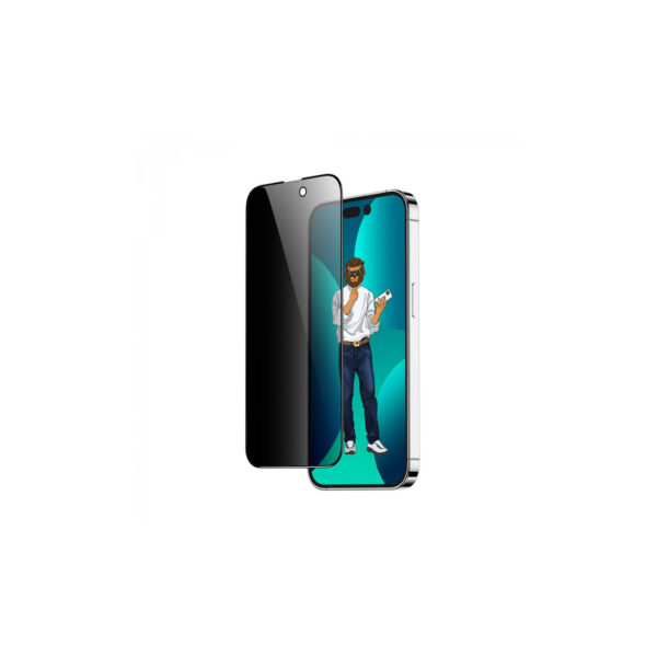 Green Lion 9H Steve Privacy Full Glass Screen Protector Iphone 11 Pro Max
