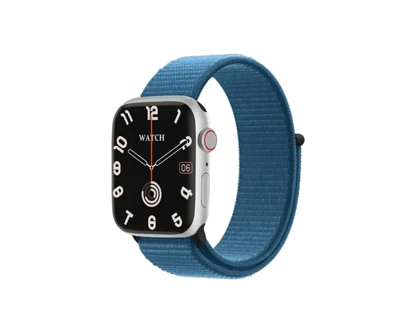 Green Lion Active Se Smart Watch - Silver + Sky Blue