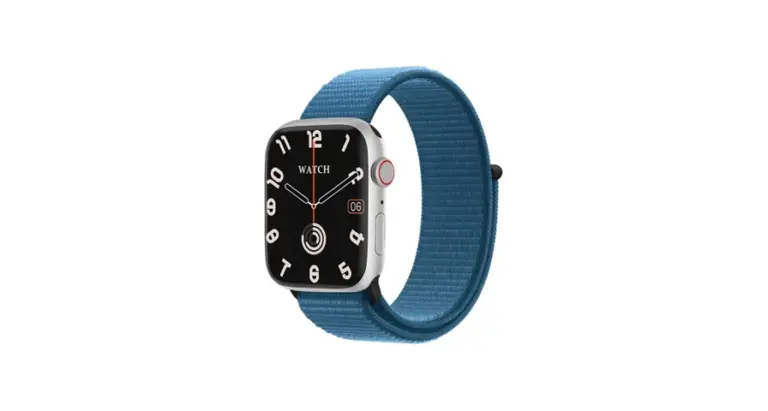 Green Lion Active Se Smart Watch - Silver + Sky Blue
