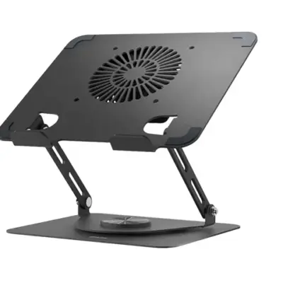 Green Lion Adjustable Laptop Stand with Cooling Fan