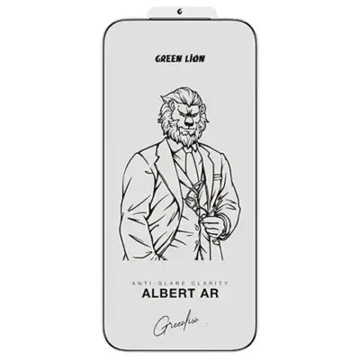 Green Lion Albert AR Screen Protector for iPhone 17 Pro/Pro Max - Clear