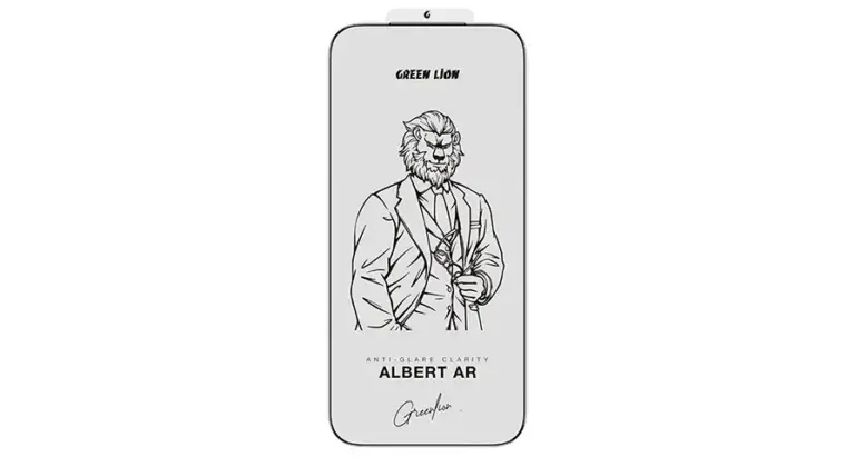 Green Lion Albert AR Screen Protector for iPhone 17 Pro/Pro Max - Clear