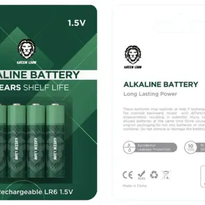Green Lion Alkaline Battery