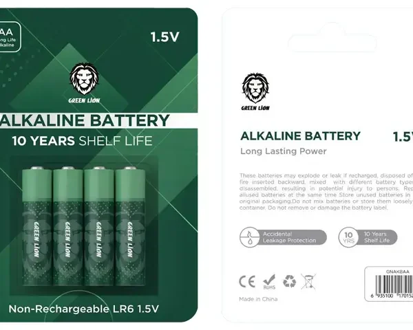 Green Lion Alkaline Battery