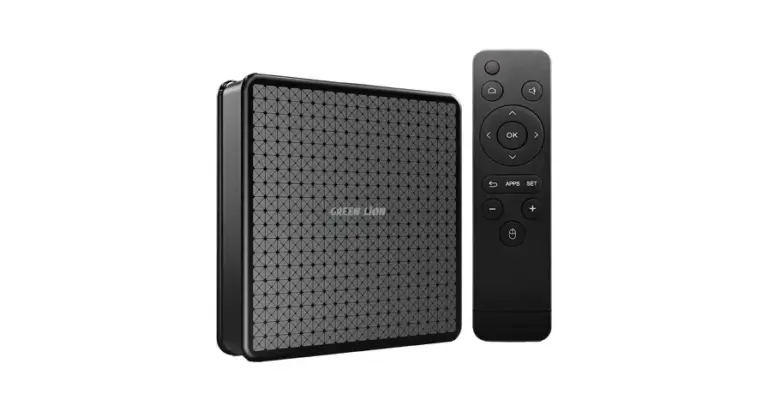 Green Lion Android TV Box 4K with Remote Control