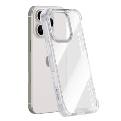 Green Lion Anti-Shock Case for iPhone 16 Pro Max / Pro / Plus - Clear