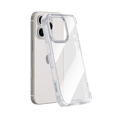 Green Lion Anti-Shock Case for iPhone 16 - Clear