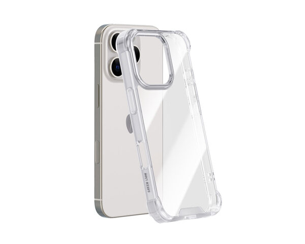 Green Lion Anti-Shock Case for iPhone 16 - Clear