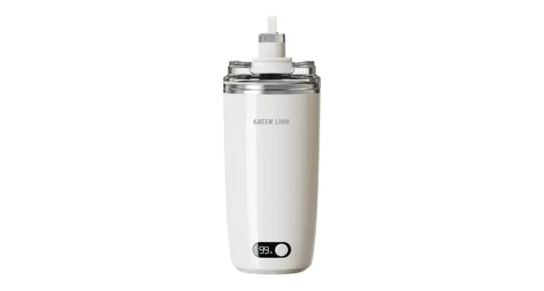 Green Lion Auto-Stirring Mug 350mL - Cream