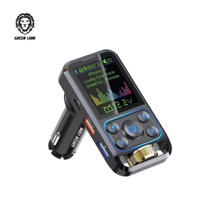 Green Lion Bluetooth Hands-Free FM Car Charger