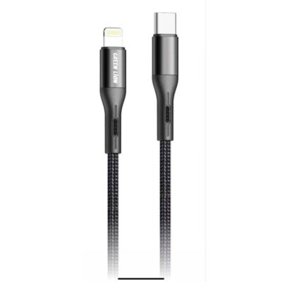 Green Lion Braided Type-C to Lightning Cable 2M 20W