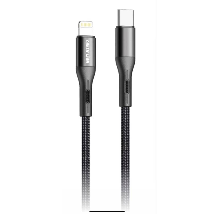Green Lion Braided Type-C to Lightning Cable 2M 20W