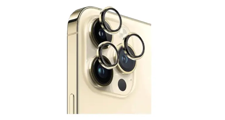 Green Lion Camera Lens HD Plus Protector for iPhone 14 / 14 Plus - Yellow