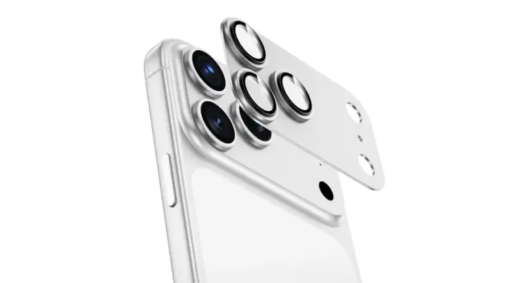 Green Lion Camera Lens Pro for iPhone 17 Pro/Pro Max - Silver Titanium