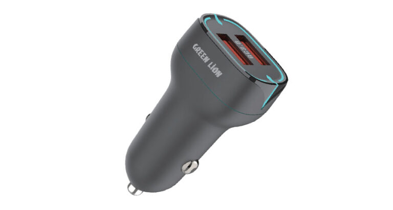 Green Lion Car Charger QC3.0 18W + QC3.0 18W