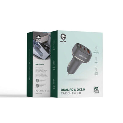 Green Lion Car Charger QC+PD 50W