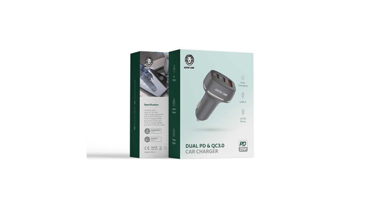 Green Lion Car Charger QC+PD 50W
