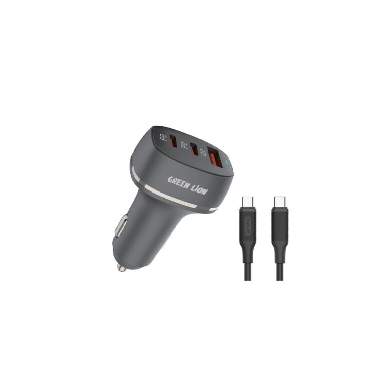 Green Lion Car Charger QC+PD+PD 50W