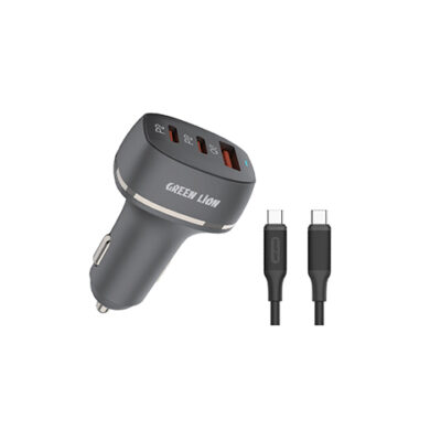 Green Lion Car Charger QC+PD+PD 50W