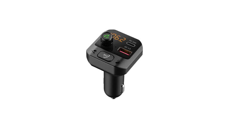 Green Lion Car FM Transmitter with 3D Surround Sound PD 30W & QC 3.0