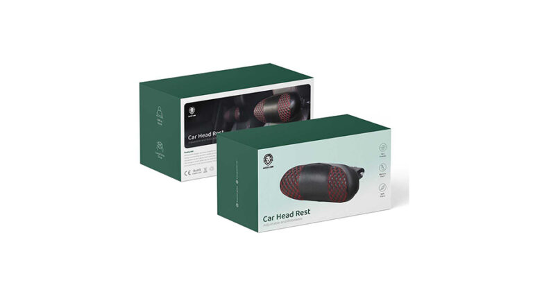 Green Lion Car Head Rest