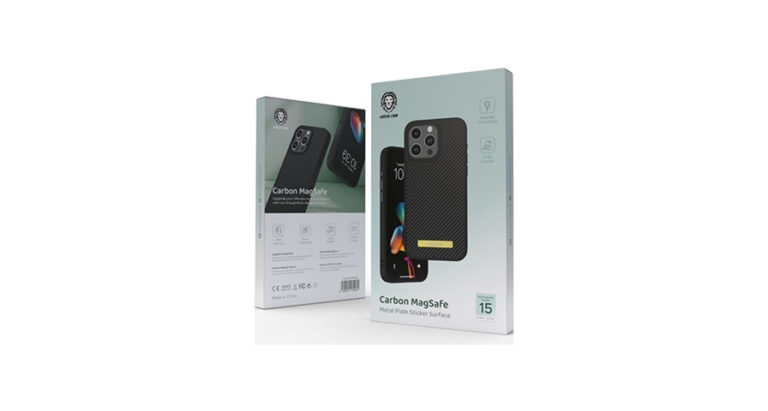 Green Lion Carbon Magsafe Metal Plate for iPhone 15Pro / 15 Pro Max