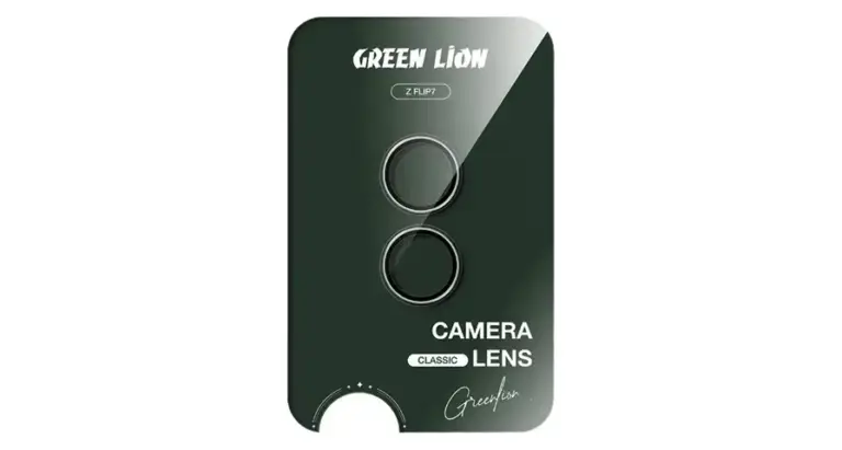 Green Lion Classic Camera Lens for Z Flip 7