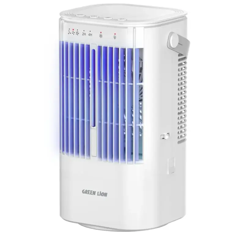 Green Lion Compact Air Cooler Fan with 900mL Water Tank & 120° Oscillation