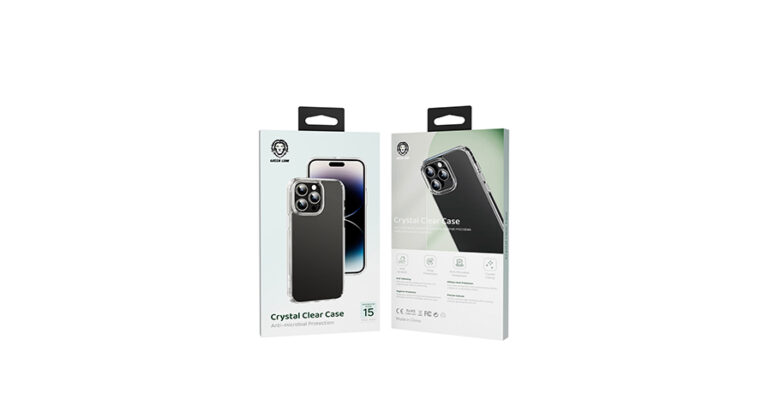 Green Lion Crystal Clear Case for iPhone 15 Series - Clear