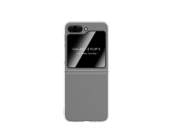 Green Lion Delgado Case Ultra Slim Design for Samsung Flip 5 - Clear