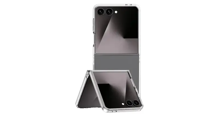 Green Lion Delgado PC Case for Z Flip 7 - Clear