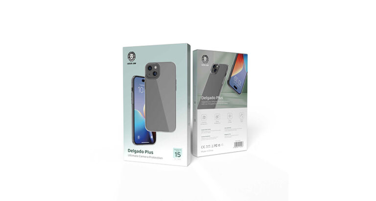 Green Lion Delgado Plus Case for iPhone 15 / 15 Plus 6.1" - Clear