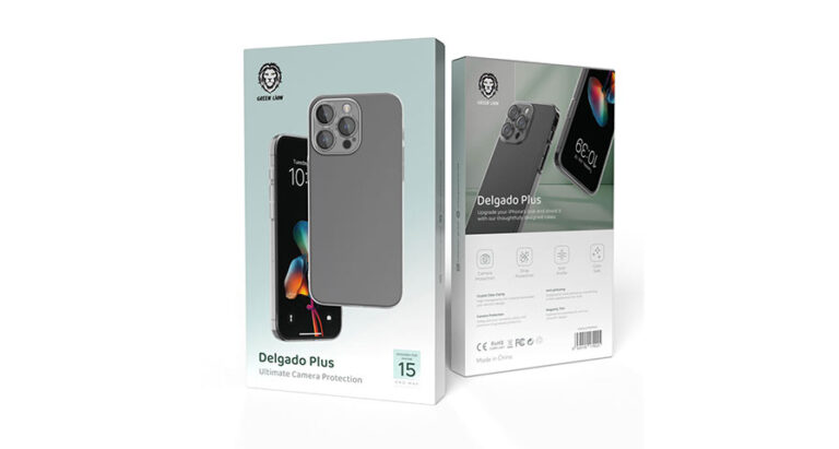 Green Lion Delgado Plus with Camera Protection Case for iPhone 15 Pro / 15 Pro Max