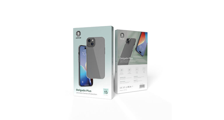 Green Lion Delgado Plus with Camera Protection Case for iPhone 15 / 15 plus - Clear