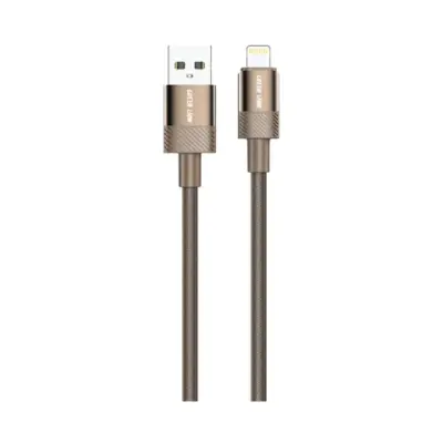 Green Lion Desert Spark Cable USB-A to Lightning 12W - Desert Titanium