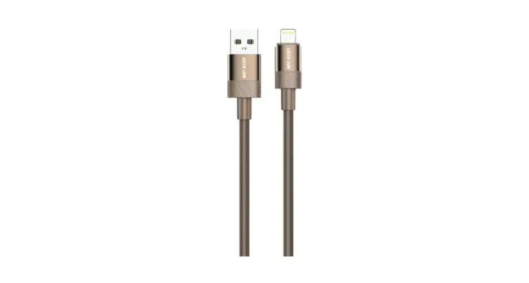 Green Lion Desert Spark Cable USB-A to Lightning 12W - Desert Titanium