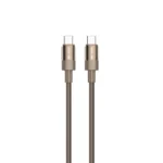 Green Lion Desert Spark Cable USB-C to USB-C 60W - Desert Titanium