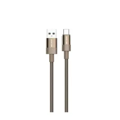 Green Lion Desert Spark Cable USB-A to USB-C 15W - Desert Titanium